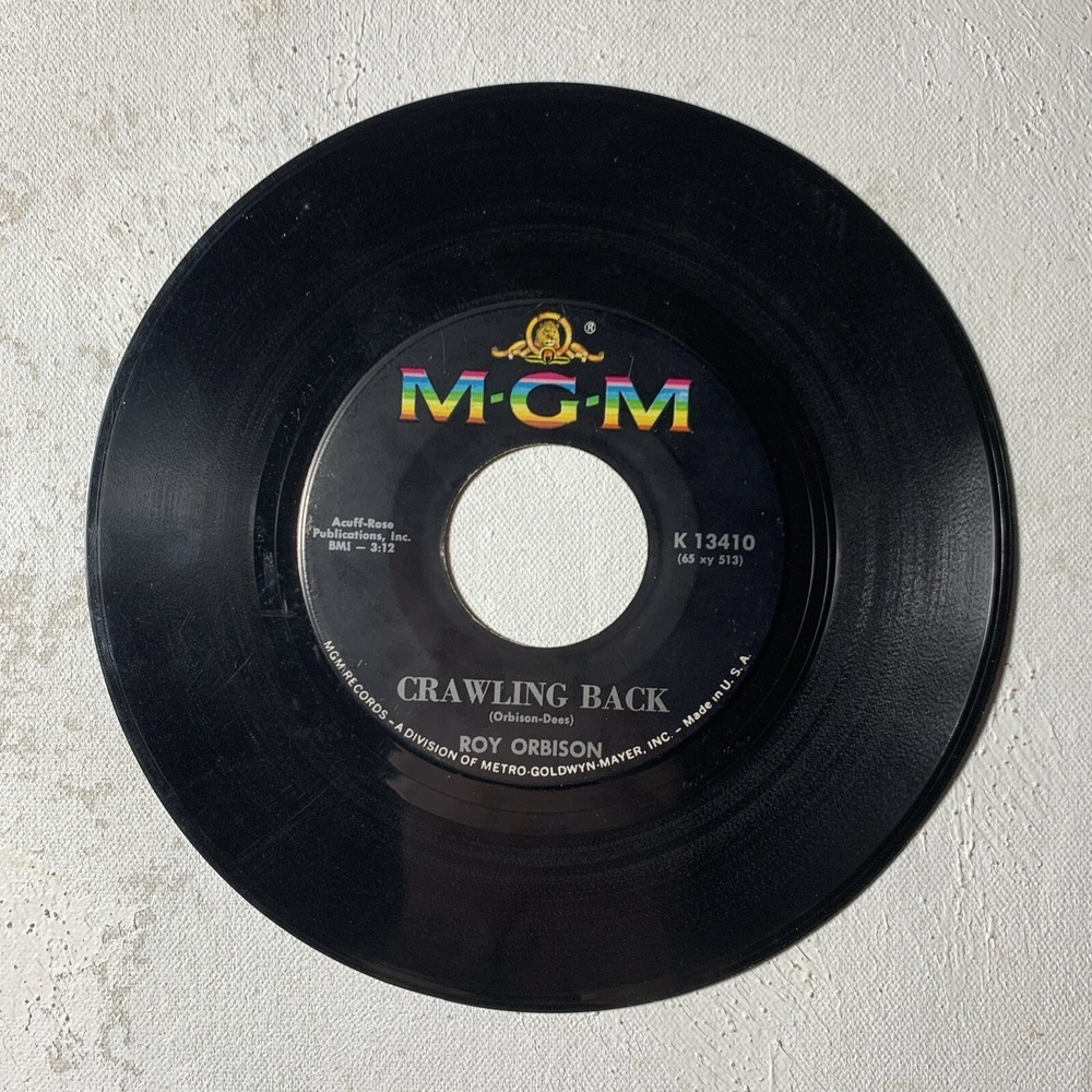 Roy Orbison *Crawling Back / If You Cant Say Something Nice K 13410 VG++ 1965